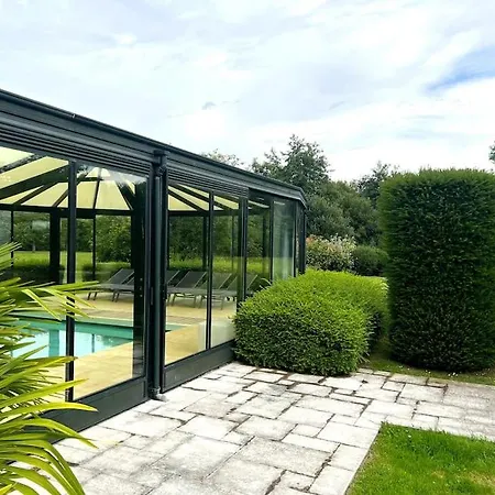 Longere Normande, Piscine Privee Chauffee Et Parc Nyaraló *