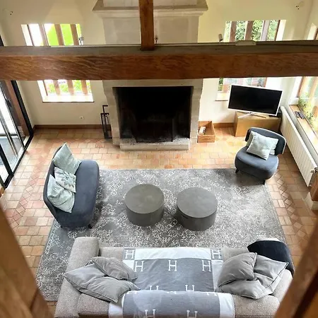 Nyaraló Longere Normande, Piscine Privee Chauffee Et Parc *